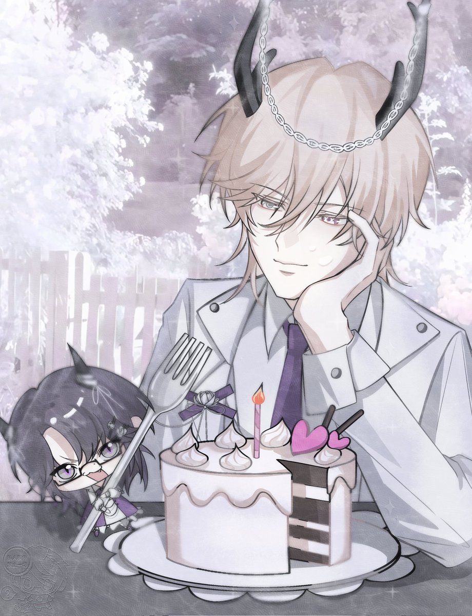 Soyazng's tweet photo. ˚ ․ᦒ ⊹私たちに属する恋愛シーズン⊹ ᦒ ․˚
 ​——Leviathan happy birthday——

#WHB #Leviathan #利维坦梦女
No stealing pictures. https://t.co/81PJdrghlL