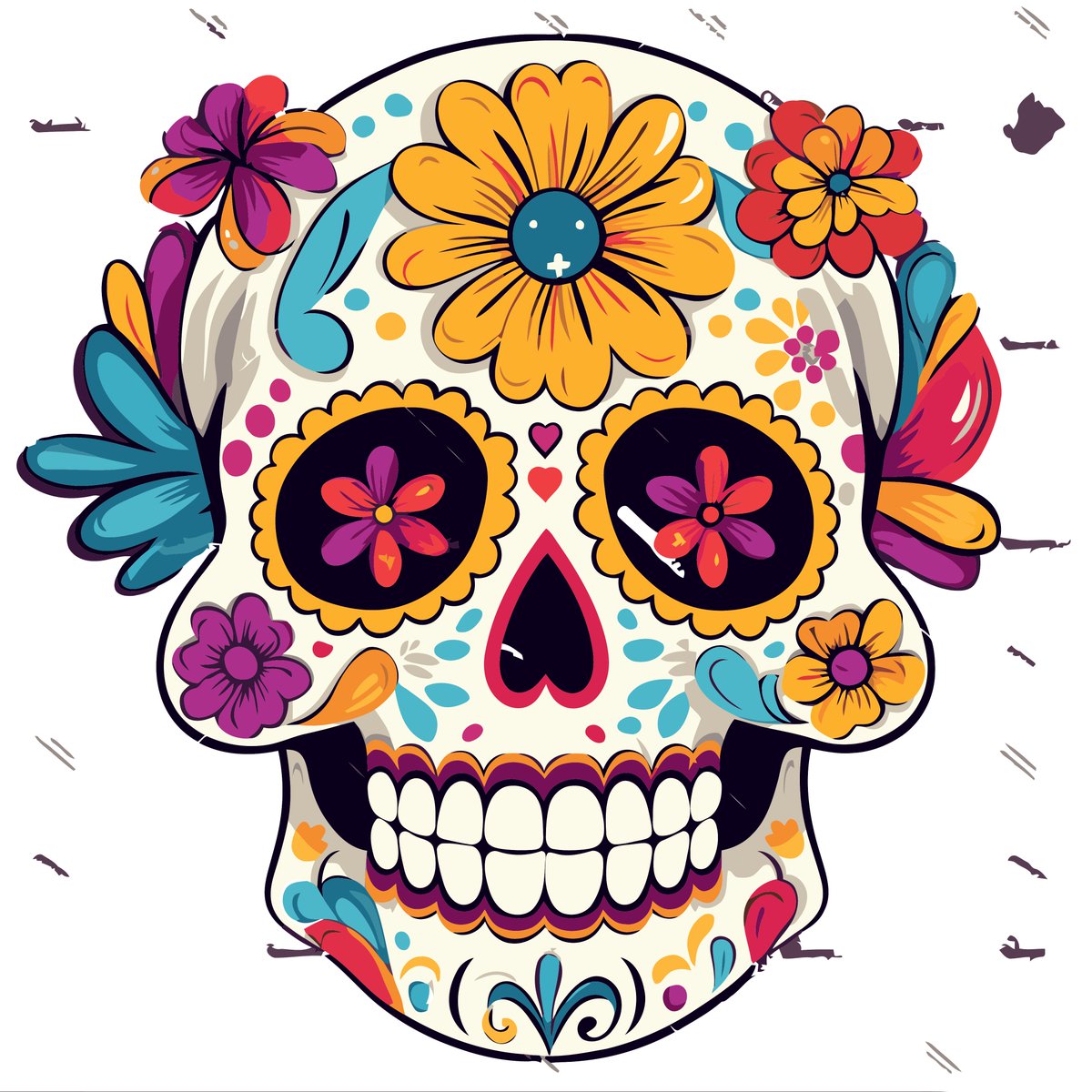 CBM1946's tweet photo. It's Dia de los Muertos or the Day of the Dead.  Remember the family and friends you have lost this year and in the past.  We will remember Ted and Stevie and all the other co-workers, customers, and friends we've lost in the past. https://t.co/OqL4ulxsgX