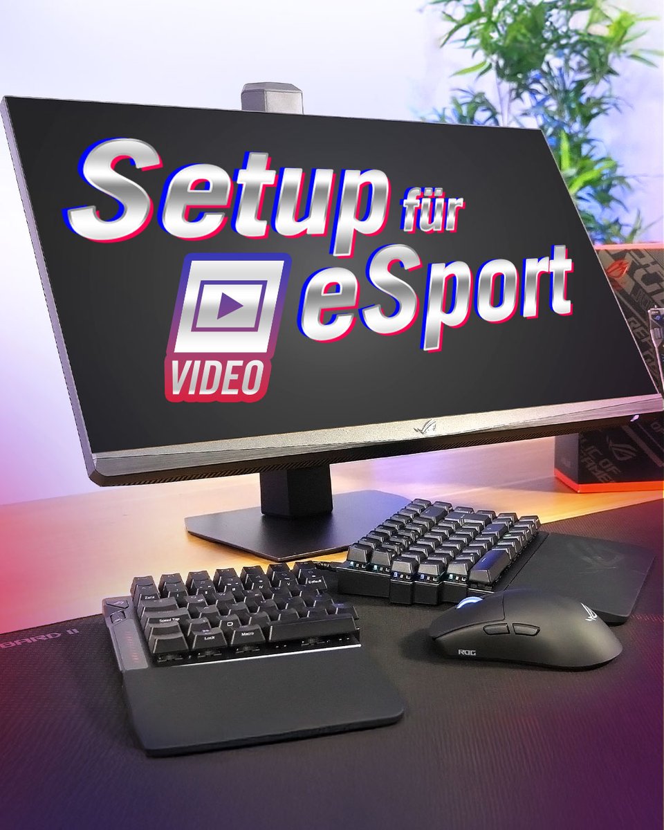 🏆 Ihr wollt euch mit den Besten messen, euer Setup kann aber nicht mithalten?

Im neuesten YouTube Video stellen wir das ultimative #eSport Lineup vor – für maximale Präzision und Reaktionsgeschwindigkeit.
Sichert euch die besten Chancen auf den Sieg 👉 de.rog.gg/YT-eSport