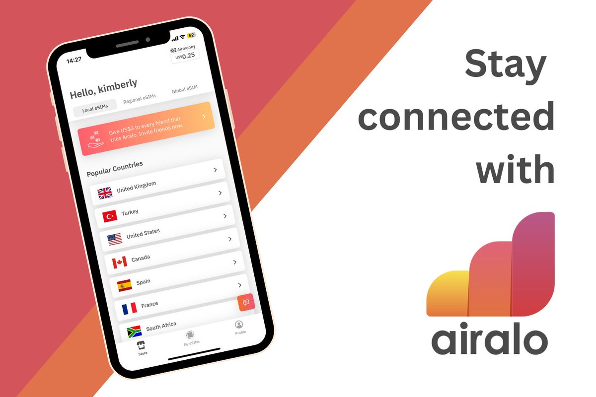 🌍 TravelHype x Airalo ✈️

Stay online anywhere with Airalo eSIMs — no roaming charges, instant connection! 📱

👉 travelhype.co.uk/refer/esims/

#TravelHype #Airalo #eSIM #TravelSmart