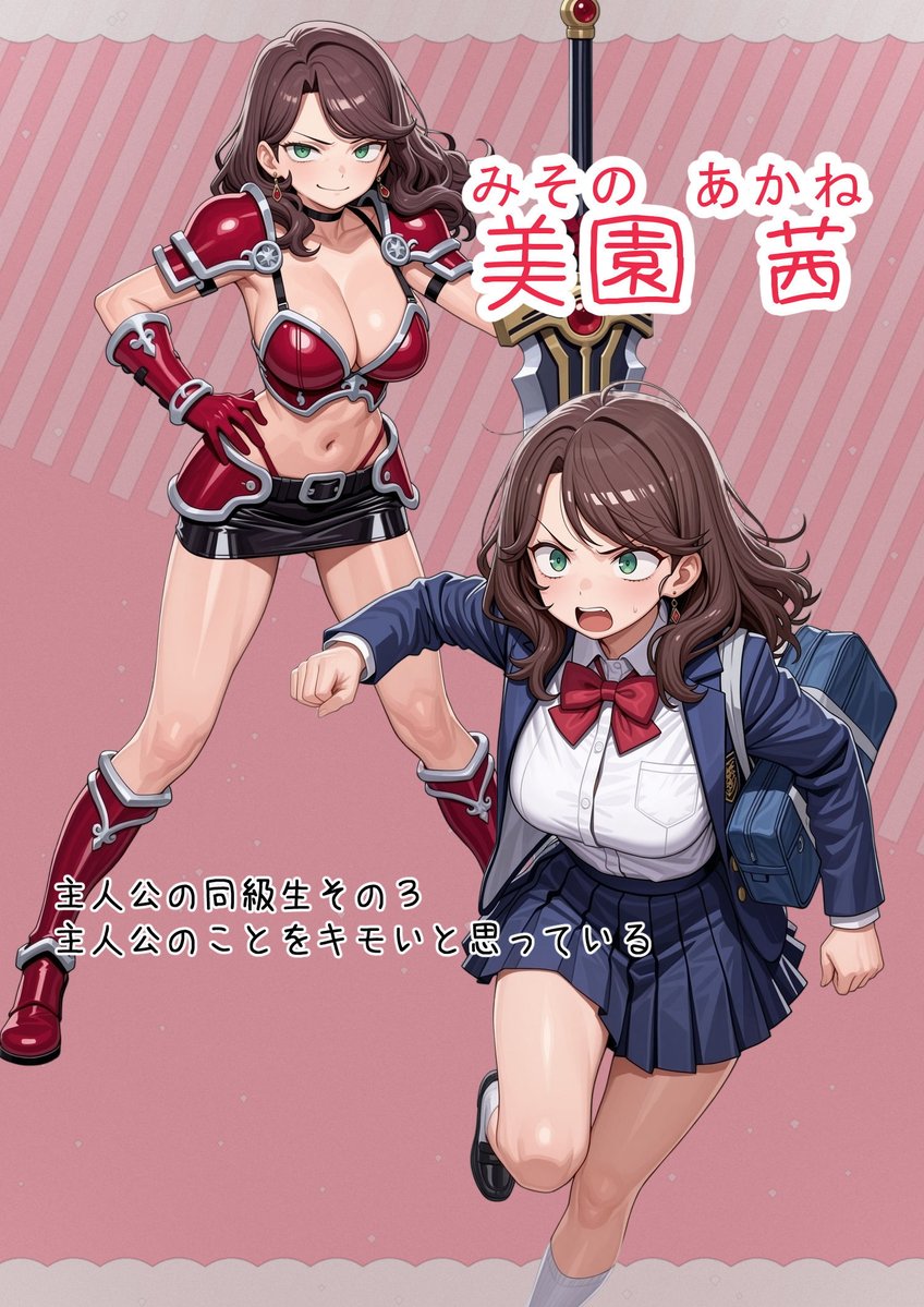 次回作、異世界で『正当な対価』スキルを得た俺
のキャラ紹介です 