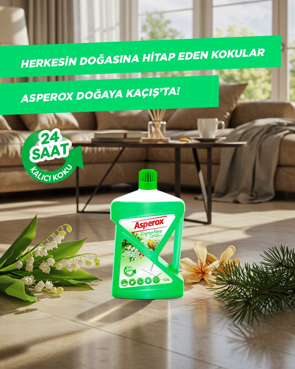 Herkesin doğası ayrı, Asperox Doğaya Kaçış’ın kokusu apayrı…