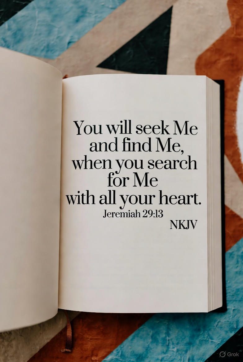 Good Caturday 😸 morning, everyone. May this day be full of blessings for you all. 📖 ☕🙏🏽
Jeremiah 29:13