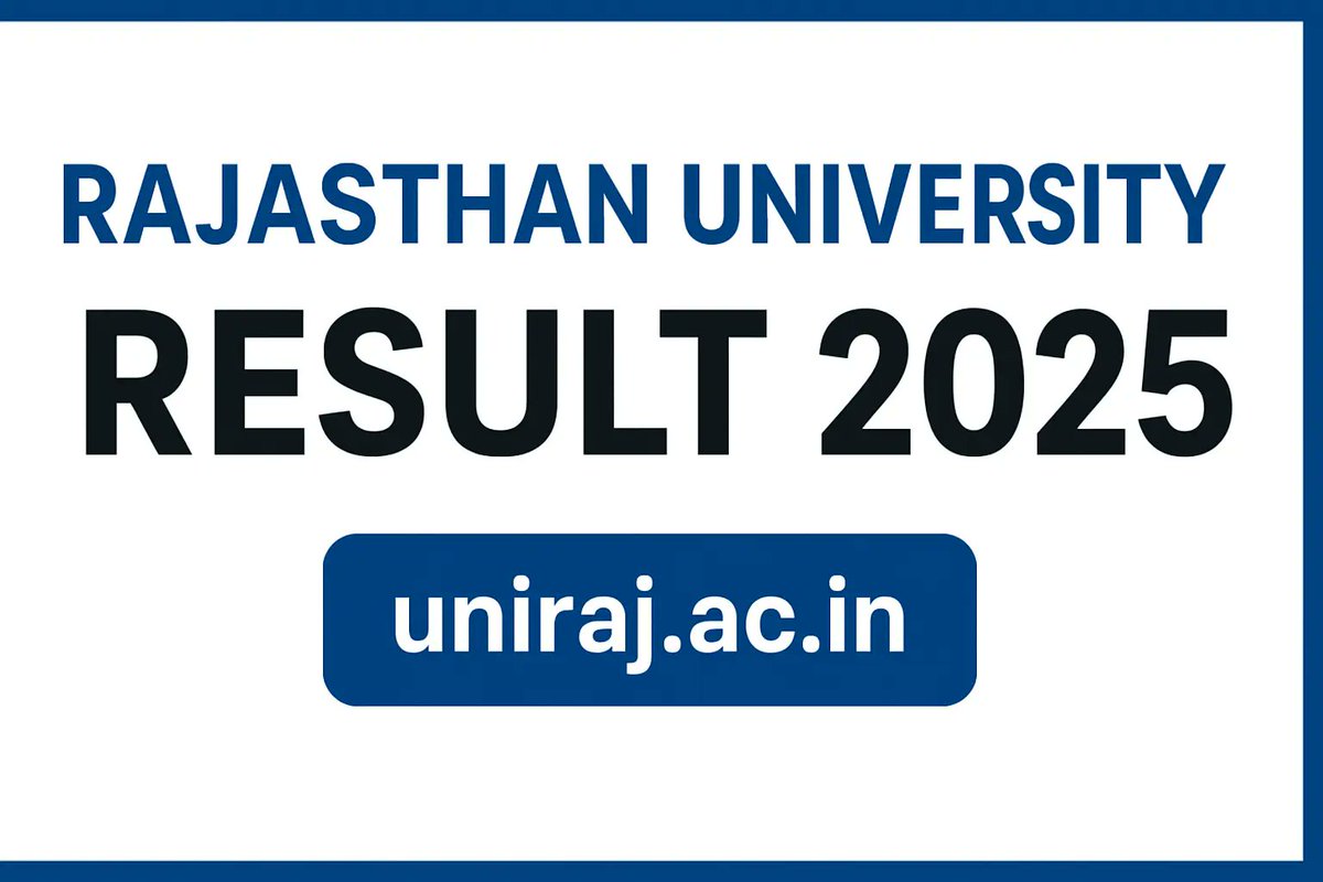 modigovtlives's tweet photo. 📢 Rajasthan University Result 2025 Out! Uniraj has released BA, BSc, BCom 1st &amp; 2nd Semester results at 🔗 https://t.co/4XruJFfSH6 your marks now 🎓👇 #RajasthanUniversity #UnirajResult2025 #EducationNews #Results https://t.co/jeq5MoZnoq