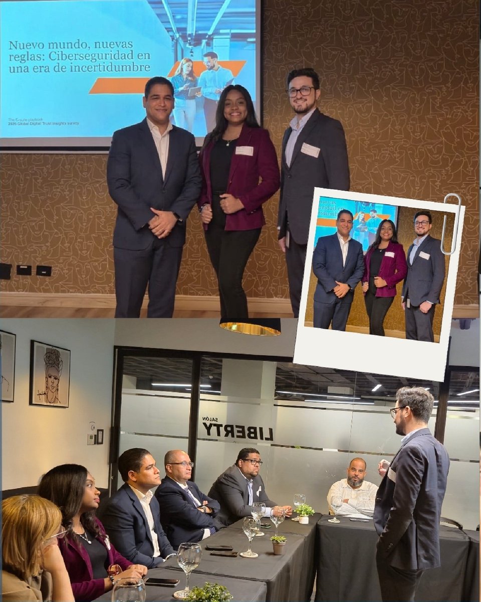 gestionriesgodr's tweet image. Concluimos con éxito el conversatorio “Nuevo mundo, nuevas reglas: Ciberseguridad en una era de incertidumbre”, junto al Sr. Edwin Orrico de PwC Interaméricas. Un espacio clave para analizar los retos globales en ciberseguridad. #CGR #PwC #Ciberseguridad