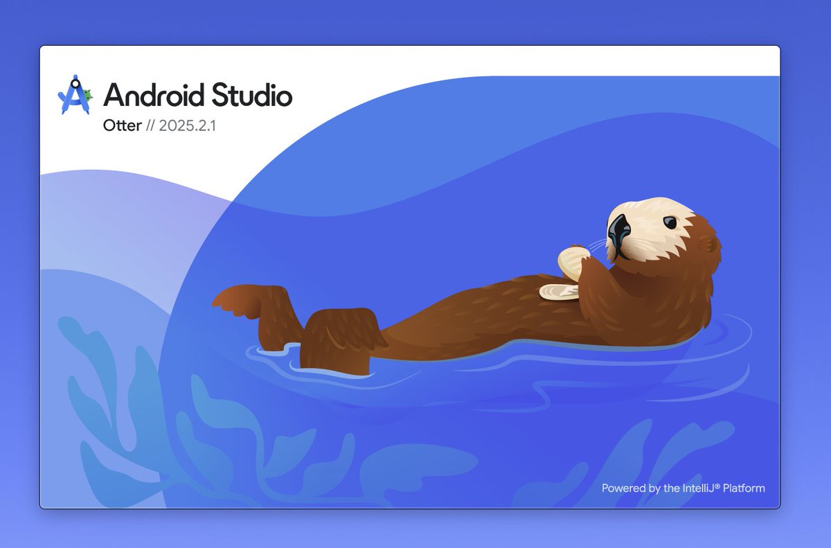 Android Studio'nun yeni açılış ekranı. Google her seferinde bizleri gülümsetmeyi başarıyor. Bu seferde build alırken doğal ortamında bir developer resmetmiş. 😅