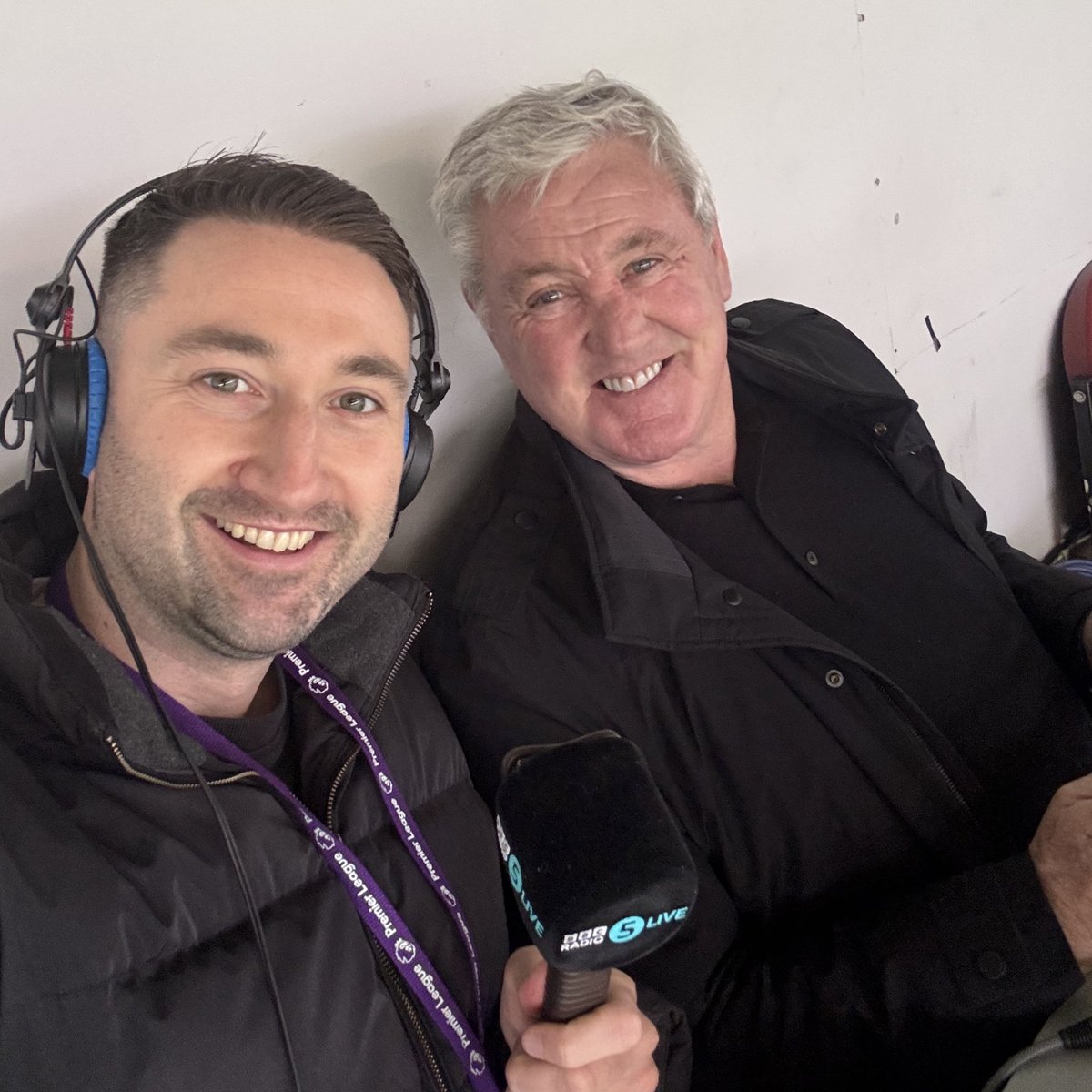 Join me and Steve Bruce on <a href="/5liveSport/">BBC 5 Live Sport</a> (Sports Extra 2 on <a href="/BBCSounds/">BBC Sounds</a>) for Burnley v Arsenal at Turf Moor.