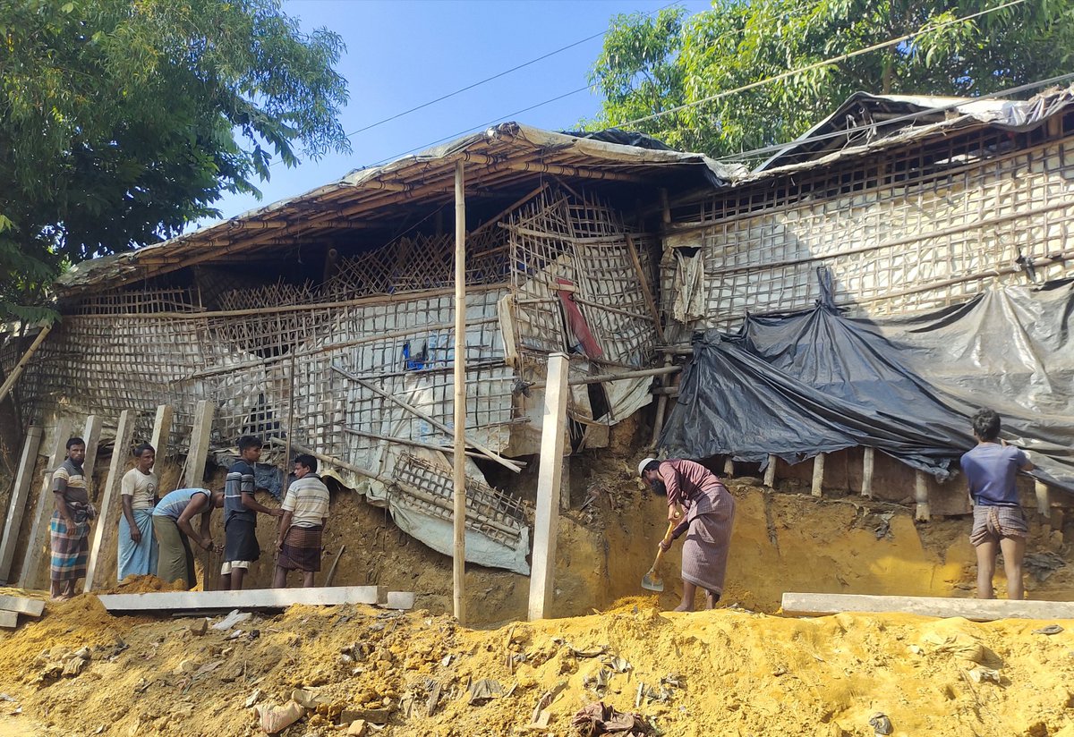 While most discussions about the Rohingya crisis often focus on food, education, and health, it is equally important to highlight the severe impact of environmental hazards, as more than one million people live in overcrowded and high-risk areas.

Over the past eight years,