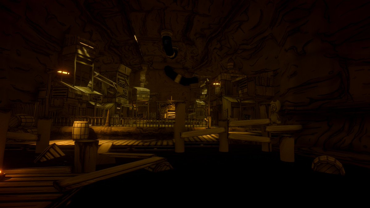 SilverSpringing's tweet image. theres something about the &quot;shoddy makeshift functional society created from the ruins of a place that was not meant to be lived in&quot; trope that tickles my autism very nicely and i have not a clue why