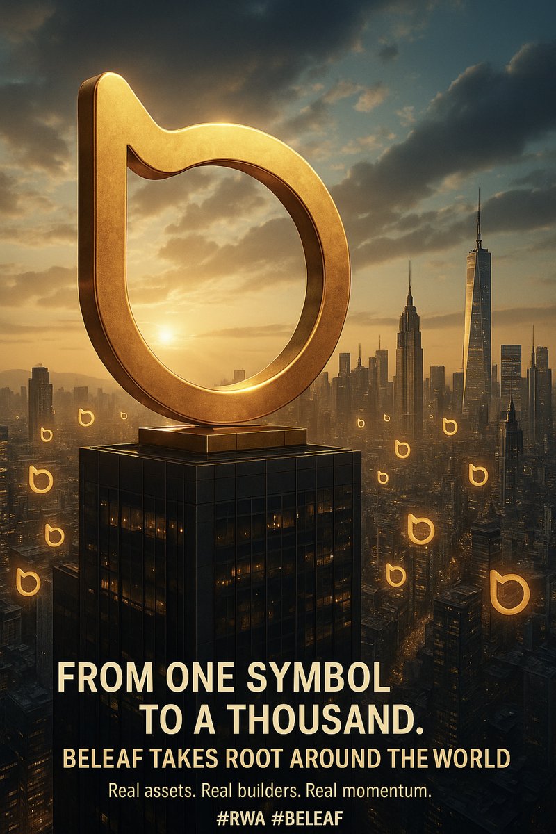 Real assets. Real builders. Real momentum.

#BELEAF #RWA #LEAF #Innovation #CryptoGEMs #Raydium #Binance #Altcoins