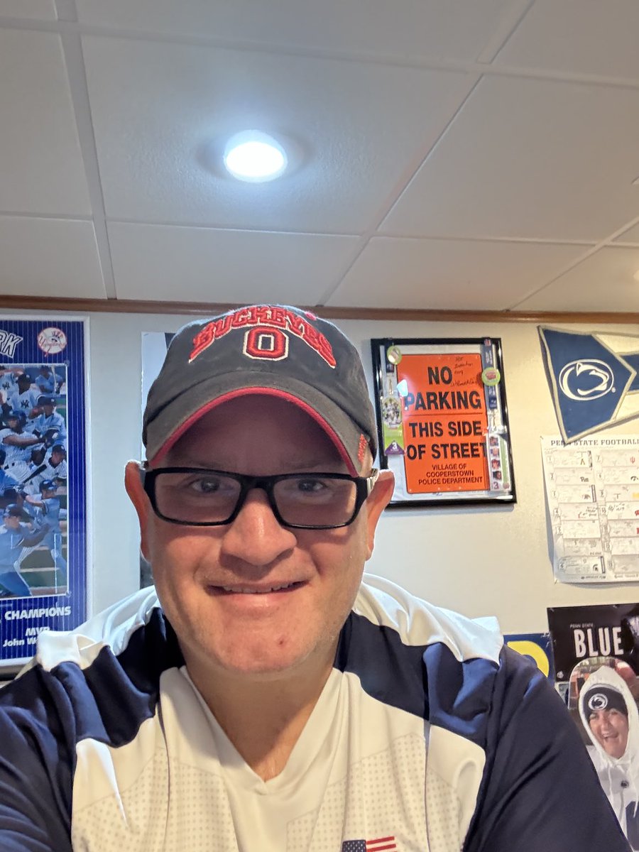Home, away, or pre-game spinning in the sports basement/home office today, respect the foe. Good luck ⁦<a href="/OhioStateFB/">Ohio State Football</a>⁩. And, Go State, Beat the Buckeyes! ⁦<a href="/PennStateFball/">Penn State Football</a>⁩ ⁦<a href="/GoPSUsports/">Penn State Athletics</a>⁩ ⁦<a href="/CoachTerryPSU/">Terry M. Smith</a>⁩