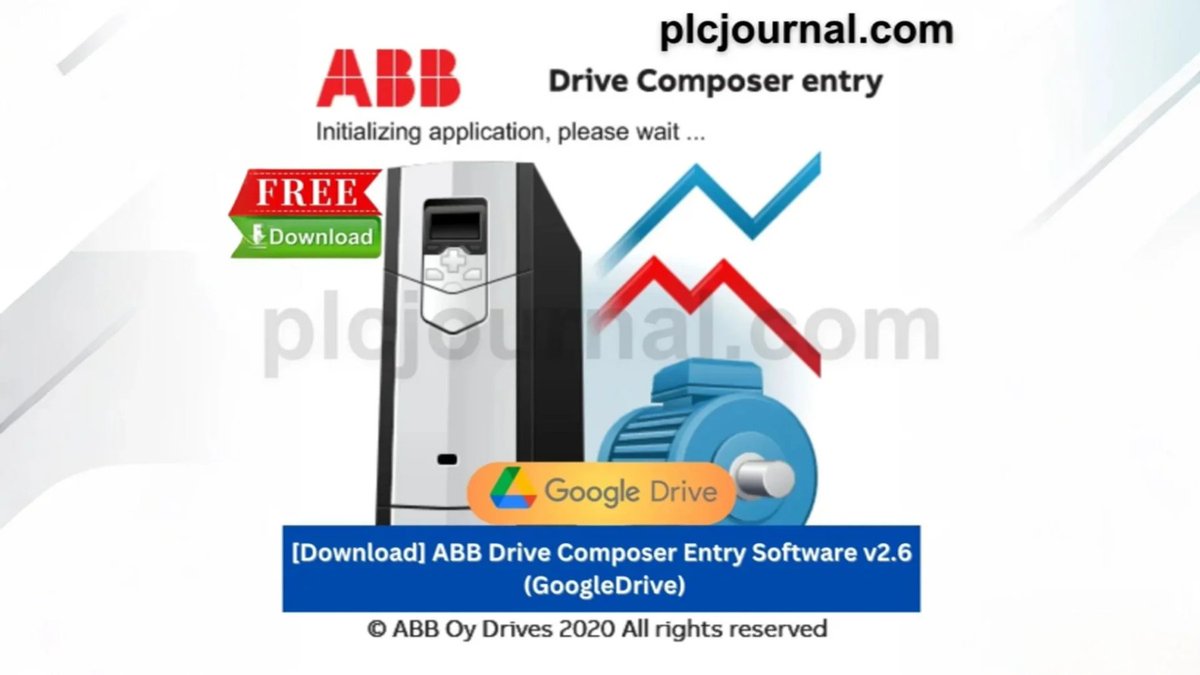 plcjournal's tweet image. ABB Drive Composer Entry v2.6 – Free Download (Google Drive)
Take your ABB Drive configuration and performance to the next level with Drive Composer Entry v2.6 — a powerful, user-friendly tool designed for automation professionals and engineers. #abb #abbdrive #abbsoftware #plc