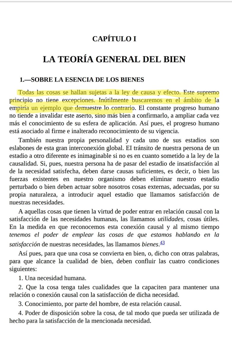 Lo irónico es que este intento de refutación empiece por negar la Ley de la Causalidad y que al mismo tiempo Roy se identifique con las ideas de la Escuela austriaca

Literalmente el primer capítulo del fundador de la EA establece que el principio de causa y efecto es irrefutable
