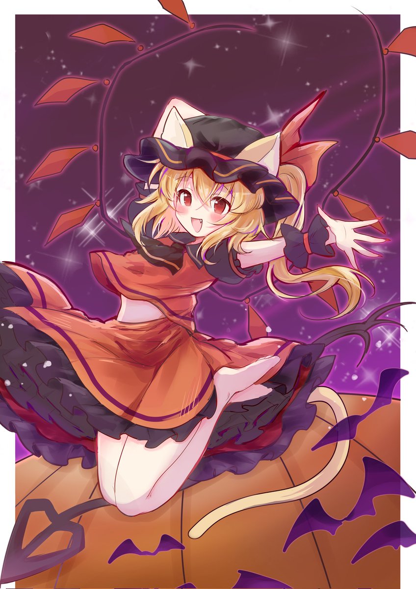 Matcha_Mochi46's tweet photo. 🎃🦇
#東方Projectᅠᅠᅠᅠ #フランドール https://t.co/Vb3aydUDEu