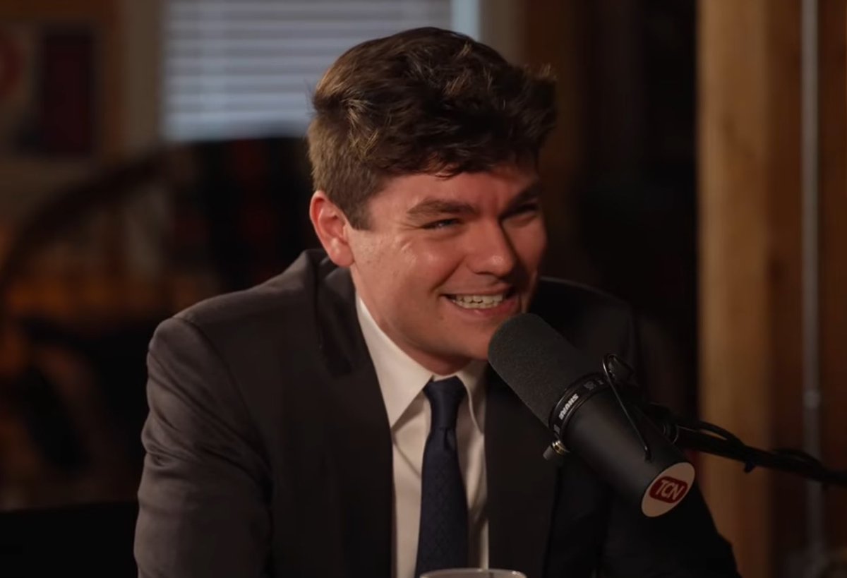 Like Ken Copeland and Joyce Meyer, Nick Fuentes even looks like a villain. But people will be suckered by him anyway.