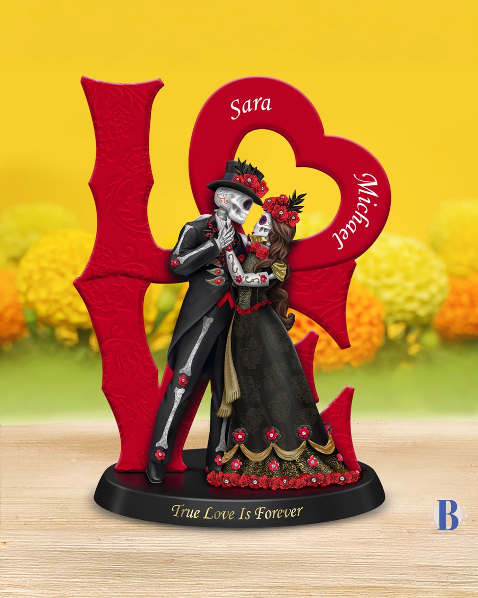 Remember to keep your loved ones close. 
Click to personalize it for your true love: bit.ly/47h2kM1

#DiaDeLosMuertos #DayOfTheDead #Love