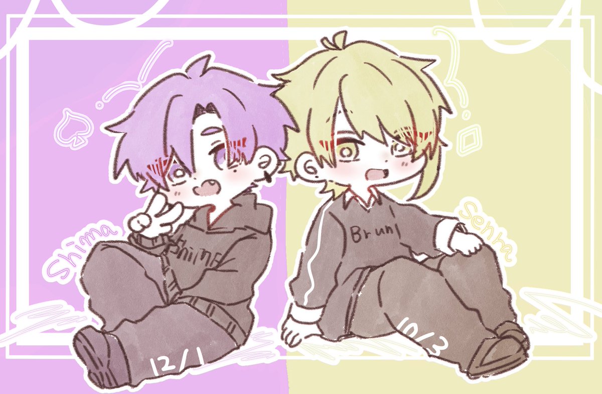 💜 志麻セン真ん中バースデー 💛