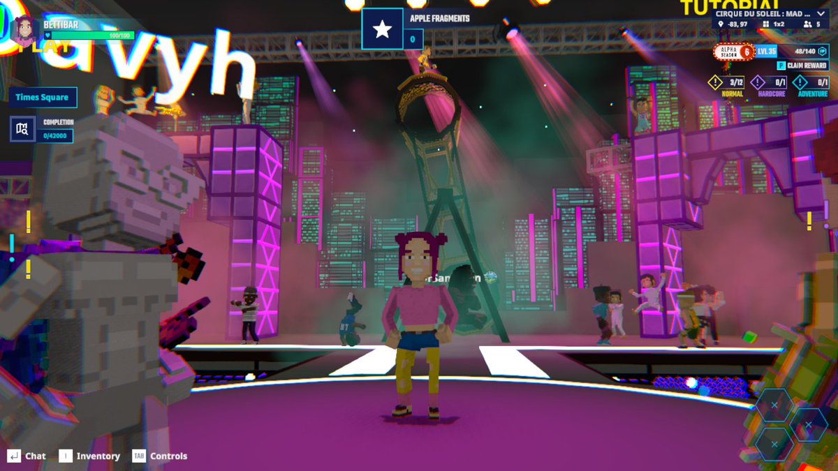 Defying physics in <a href="/TheSandboxGame/">The Sandbox</a>  tsbga.me/TheSandbox