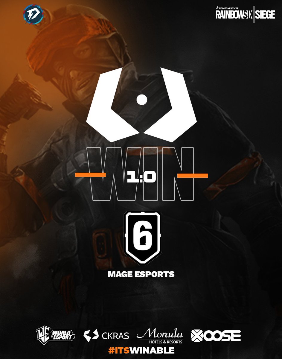 #RESULTS #RainbowSixSiege  Main Team

🆚Mage eSports

Result: 
Nighthaven 7:4

We came, we saw, we conquered! 💪 

Powered by:
<a href="/myckras/">CKRAS.com</a>
<a href="/XOOSEtweet/">XOOSE.de</a>
morada.de
<a href="/WOEbootcamp/">WORLD OF ESPORT</a>

#itsWinable