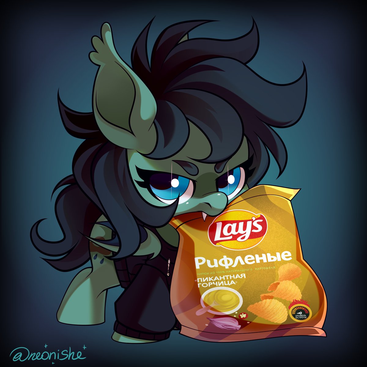 Neonishe's tweet image. I'm doing chip YCH again! If you want to get artwork like this you can get it! ✨✨✨
ych.art/auction/217430
#mlp #mylittlepony #art