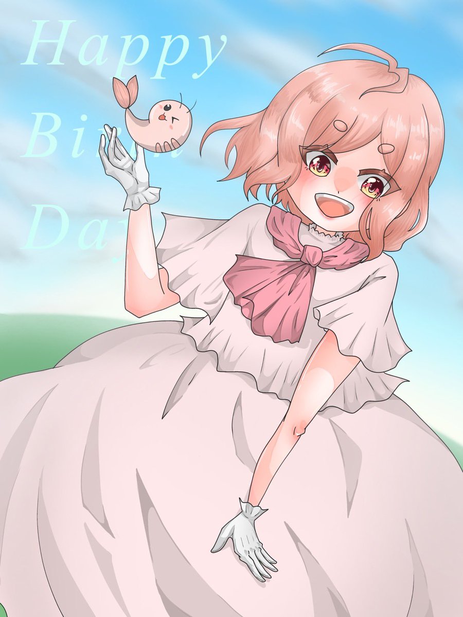 ieb_3rd's tweet image. 今年も妹が描いてくれた〜！！！！
23歳になりました☺️☺️☺️☺️
可愛い〜！！！！