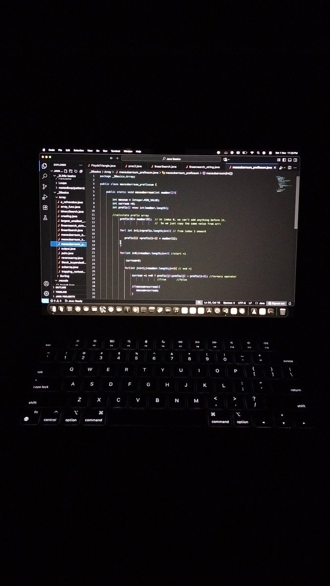 RockySingh71522's tweet image. Back to basics after 5 months — arrays feel new again 😅 | Rebuilding the flow 💻 #CodingJourney
#100daysofcode