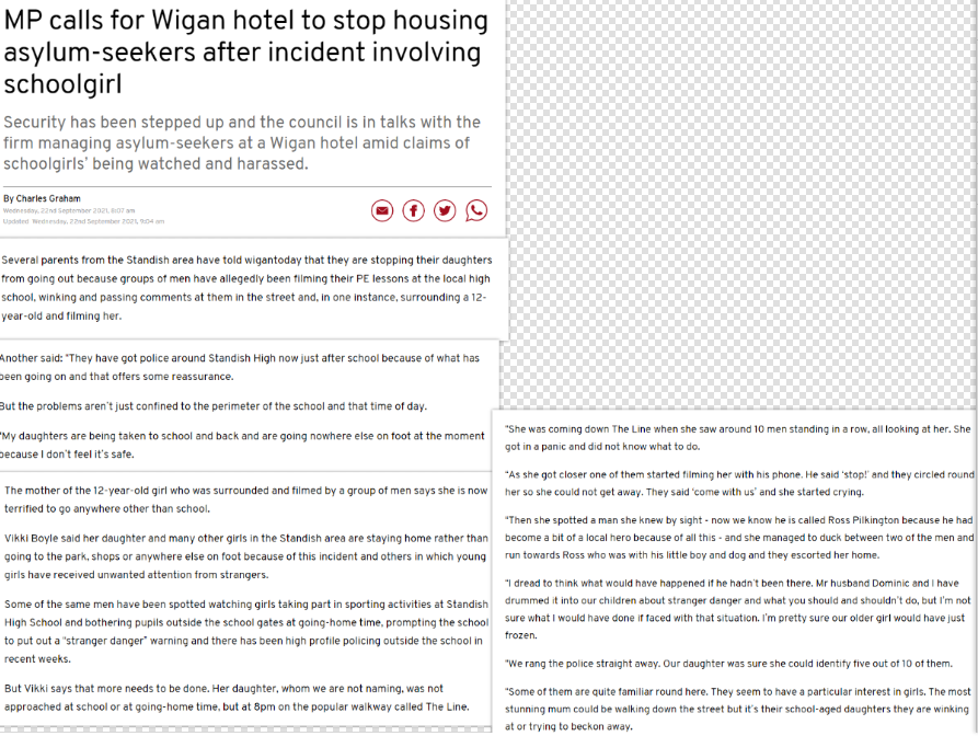 Drinok10's tweet image. A thread…

MP who loves diversity calls for asylum seekers to not be housed in her area as they're sexually harassing schoolgirls.

The girls got too scared to even go to the shop, but luckily a nice local dad managed to help on one occasion.