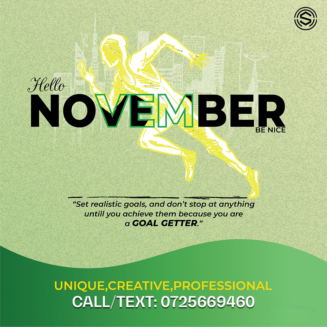 Happy November😎

A little late to the party, but it’s all good we move regardless.