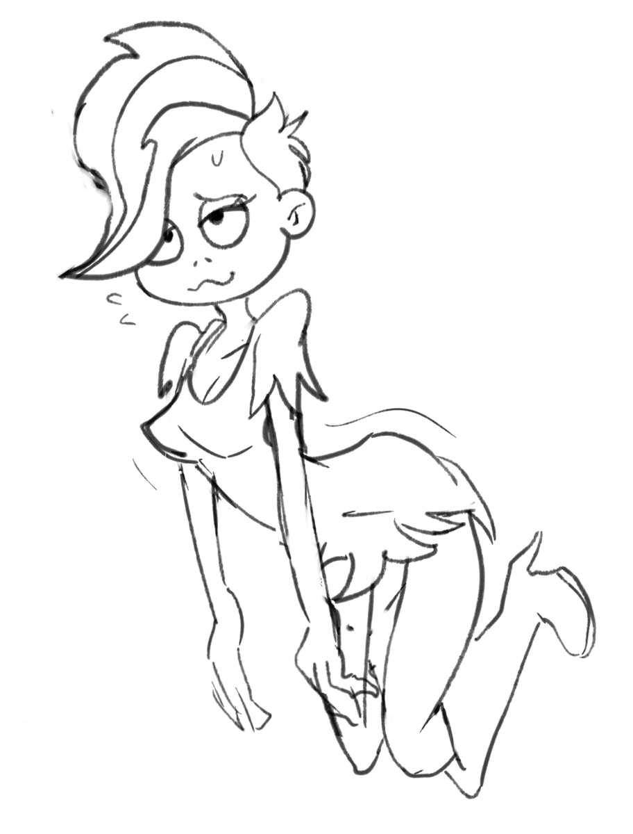 CatFragment's tweet photo. winnie werewolf and phanty sktches. the OG monstergirls all others aspire to be https://t.co/wCbPKKsVPr