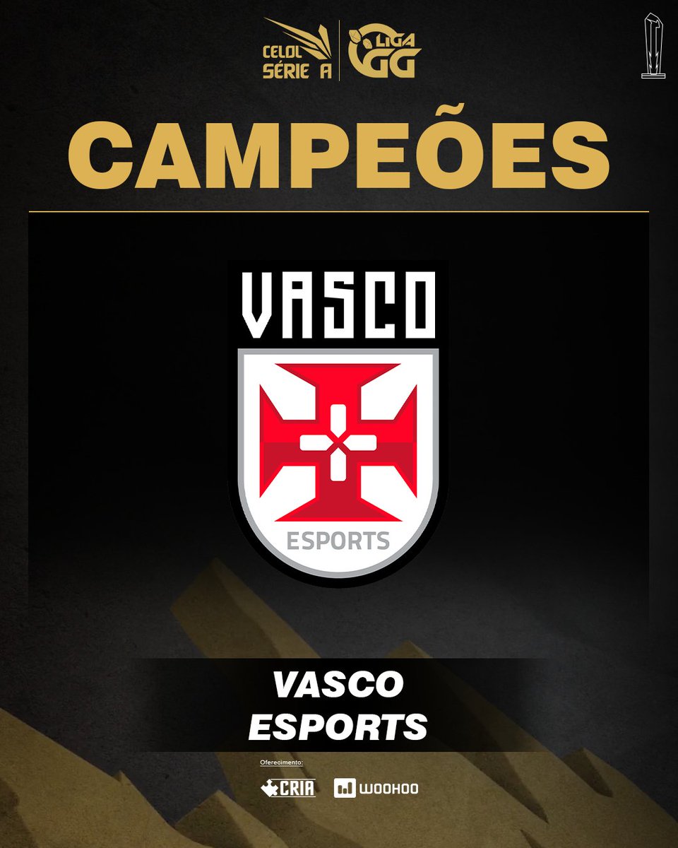 CAMPEÕES! <a href="/vasco_esports/">Vasco eSports</a> 

COM UM SONORO 3X0 sem dar chances para a <a href="/losgrandesgg/">LØS</a> o VASCO LEVANTA A TAÇA E É CAMPEÃO!!

Parabéns a toda nação e a todos os jogadores/staff pelo título!

<a href="/betathirtytwo/">beta32</a> 
<a href="/FVinite/">Vinite</a>
<a href="/Zaycolol/">Zayco</a>
@fujita_lol
<a href="/houndin4/">houndin</a>
<a href="/CoachCapiva/">Capivara</a>