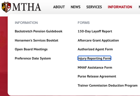 Maryland Horsemen - visit the Information page on the MTHA website for access to various forms: PTHA Meet the Candidates: THURSDAY, November 20, 2025 at 11:00 AM  patha.org/wp-content/upl…