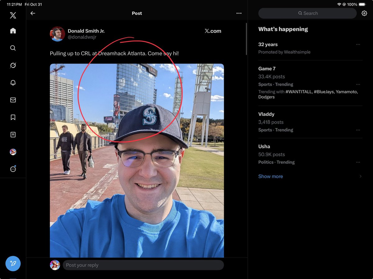 Bro got a Cinnamon Toast Crunch behind him