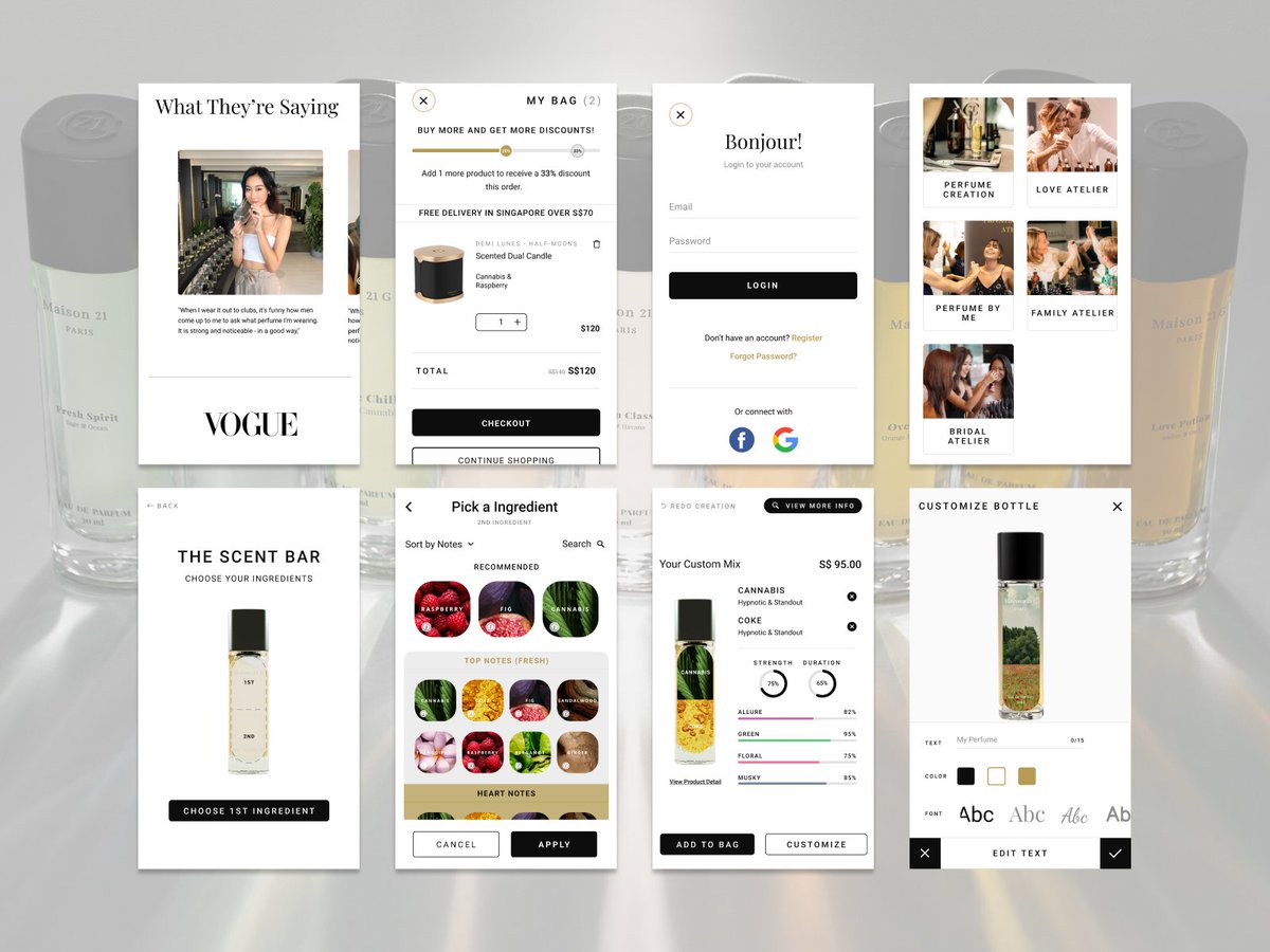 adriwtm's tweet photo. Here are some of my works from apps and e-commerce to web3. Will share more soon! Let me know what you guys think! ✨ #UIUXDesign https://t.co/ur1QsCe7qZ