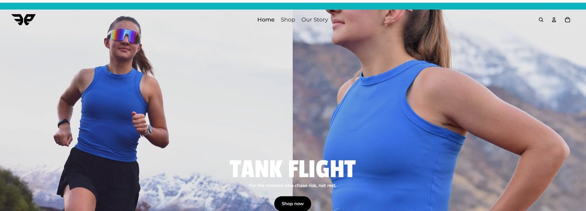 CarolinaWavesBB's tweet image. Waves Alumni (Abigail Ross) launches running apparel brand today!     flightriskrunning.com