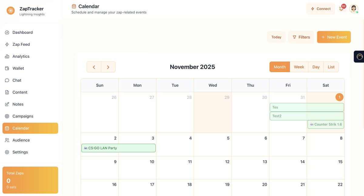 PratikPatel_227's tweet photo. Guess what! I just added RSVP and event sharing to the Calendar — now you can set events, tag participants, share links, and send invitations — everything you need in one place!
Check it out: https://t.co/IbEE9RS8yv
Show us some love on Geyser and follow me for more awesome stuff!
https://t.co/KJdlCoRK3U
@primal_app @geyserfund @DrShift3 @OpenSats @nwc_dev