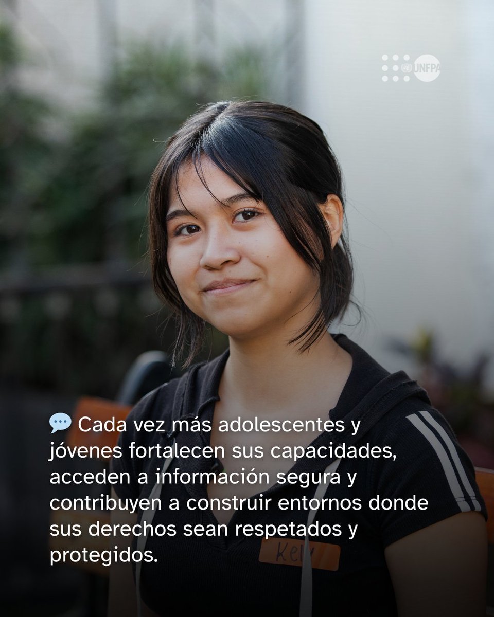 Garantizar los derechos de las adolescentes es clave para reducir desigualdades y avanzar hacia el desarrollo sostenible.
Con el apoyo del Gobierno de Canadá, el UNFPA promueve la prevención de embarazos no intencionales, la erradicación de uniones tempranas y la reducción de la