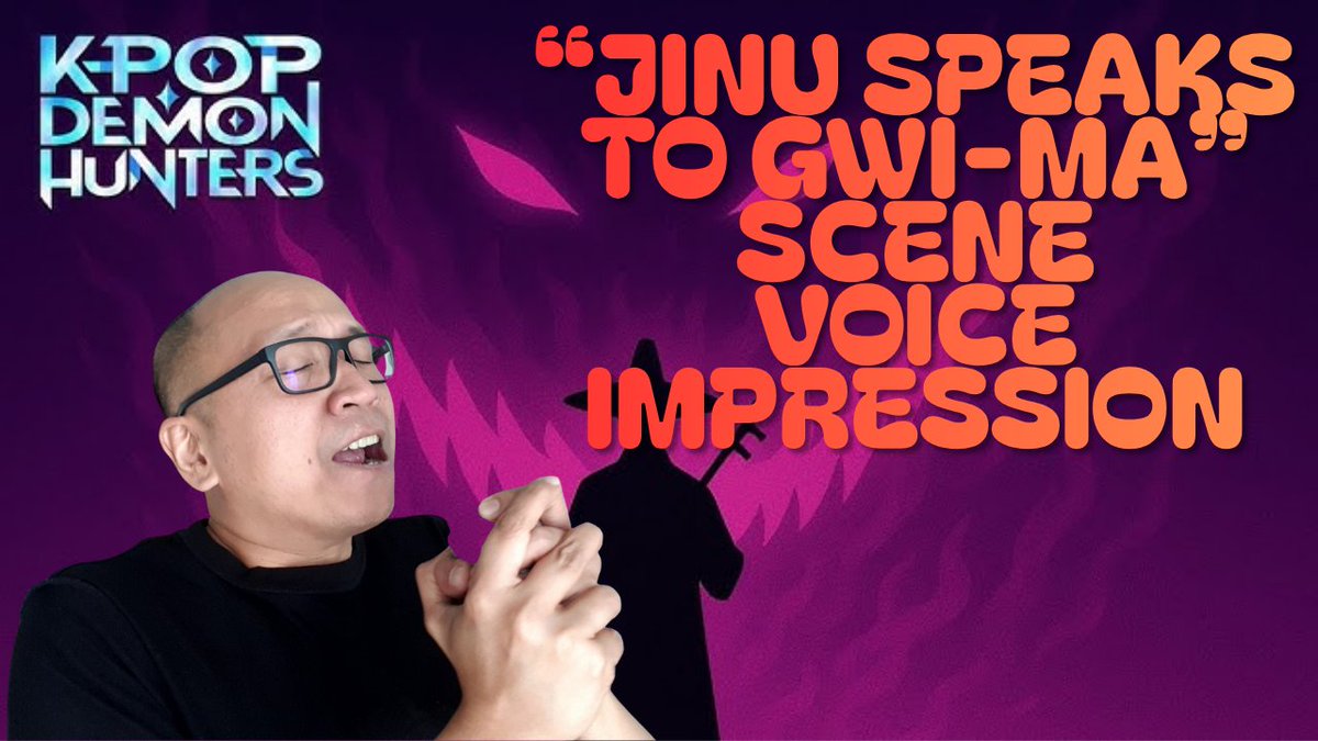Being an Asian myself, getting the Neutral English right along with both of Ahn Hyo-seop (as Jinu) and Lee Byung-hun (as Gwi-ma) speaking mannerisms was how i managed to get my impressions as close to theirs as I could #KPOPDEMONHUNTERS <a href="/NetflixMENA/">Netflix MENA</a>  #voiceover #voiceacting