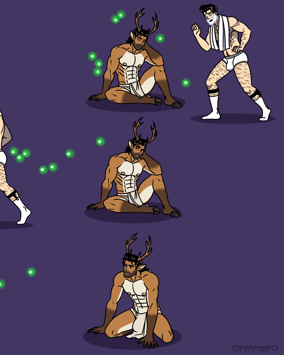 Night Wander 6 - A Dream Disturbed Is Not Easily Resumed

Some attention results in pursuit.

#gay #gayart #gayartist #gaycomic

patreon.com/pompmop