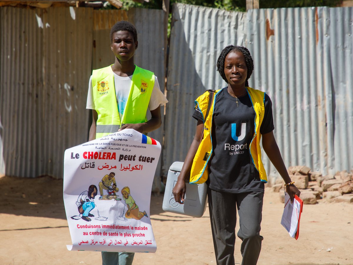 UReportChad's tweet photo. 🇹🇩 La campagne nationale contre la poliomyélite est lancée !

Plus de 1000 U-Reporters mobilisés à N’Djamena et dans plusieurs provinces pour sensibiliser sur la vaccination et la prévention du choléra 💧💉

👉 Rejoins le mouvement : https://t.co/gJl3vnIc6A

@UReportGlobal https://t.co/kGTkihe1M5