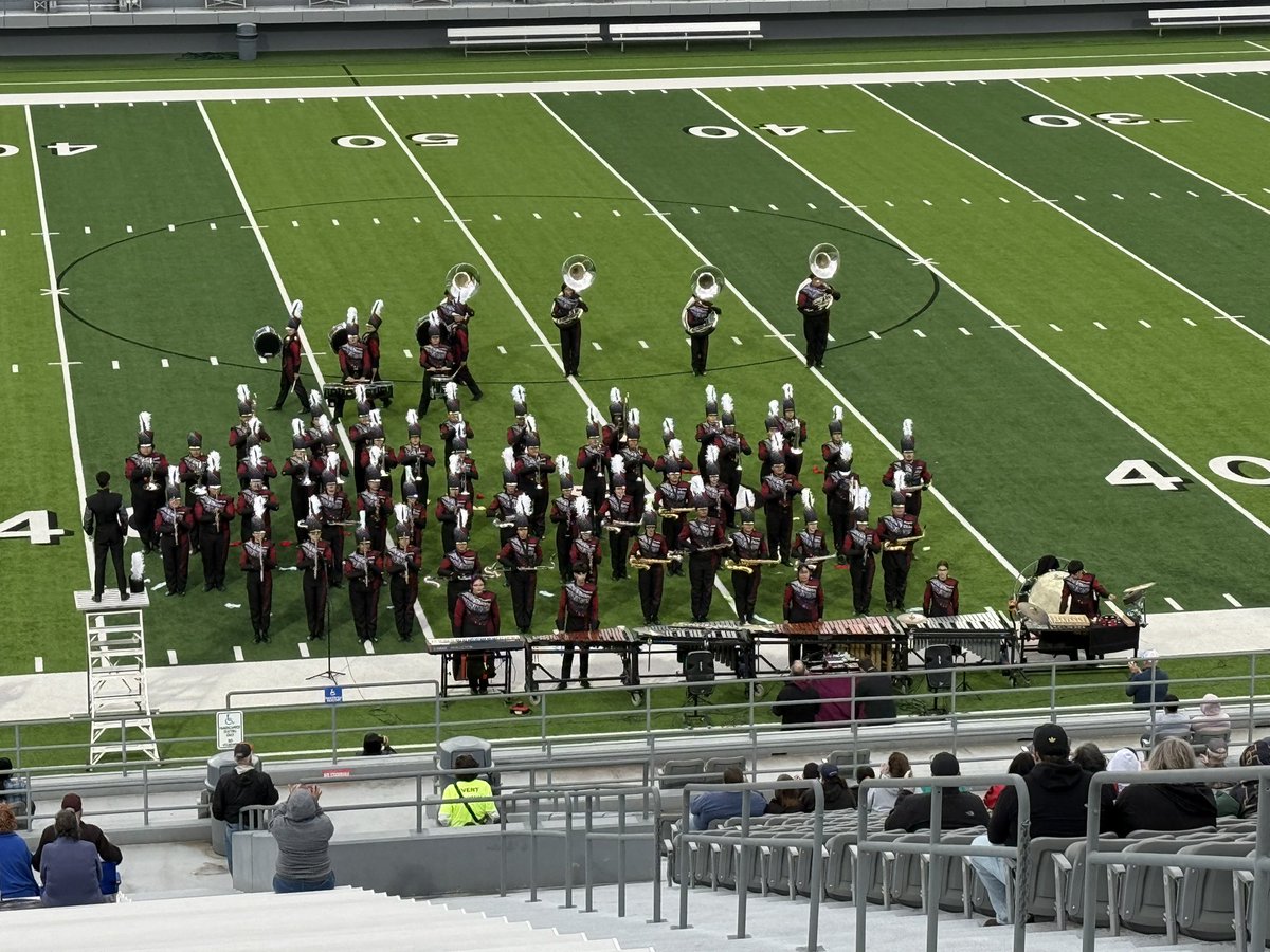 mannydlc2's tweet image. The pride of North Side competed today at the Area UIL marching band competition. I’m so very proud of their growth &amp;amp; hard work! #SteersUp #ElevateEverything