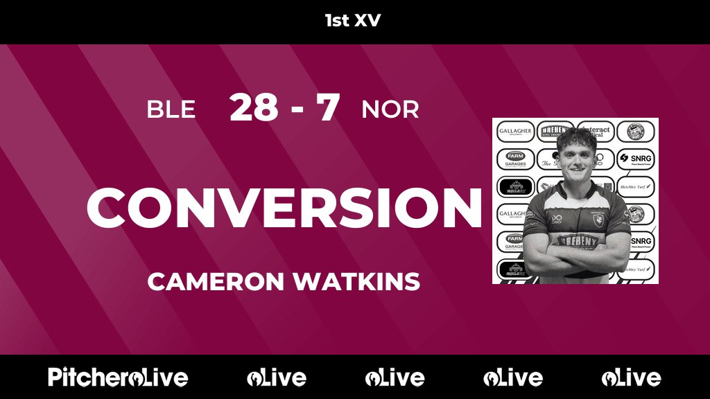 51': Cameron Watkins kicks a conversion for Bletchley 🙌
#BLENOR #Pitchero
bletchleyrugby.com/teams/105144/m…