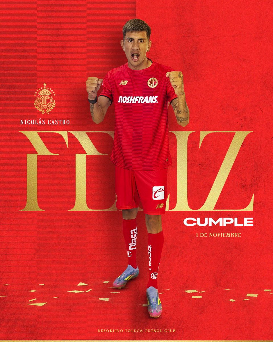 Nuestro <a href="/Nico10castro/">NicoCastro</a> anda festejando su primer cumpleaños como Diablo. 👹

Que sean muchos más defendiendo nuestra camiseta. 🤩