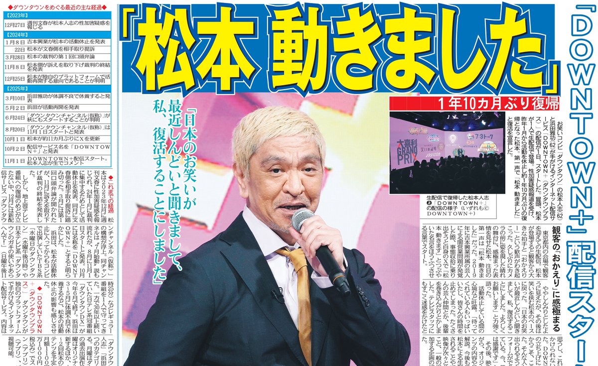 東京中日スポーツ on X