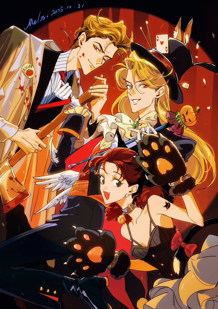 melos800228's tweet photo. HAPPY HALLOWEEN!!🎃
#oc https://t.co/PCxxd4zVZ3