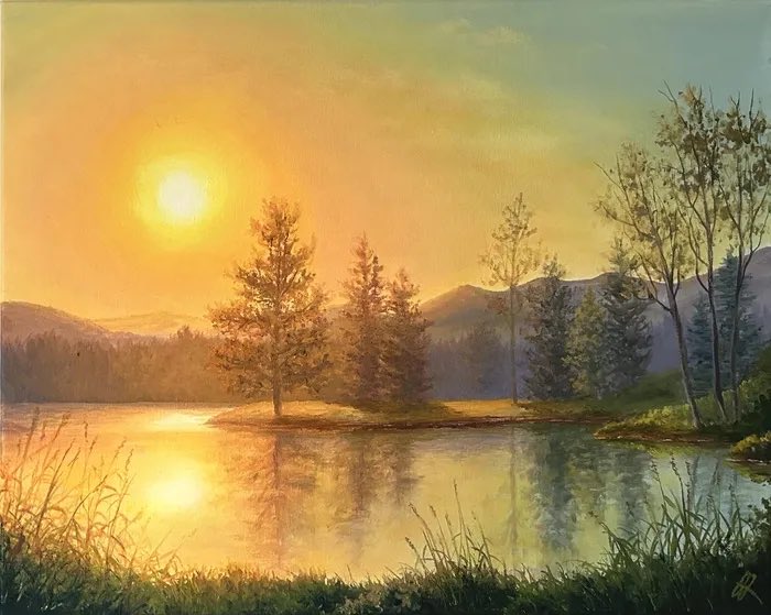 Today is the Grand Opening of our newest exhibition, “Tranquil &amp; Thankful 2025.”

View the full show on our website: kbmartgallery.com

“The Delicate Balance"
Sandy Bridgewater
Oil on Canvas
16" x 20"
2024