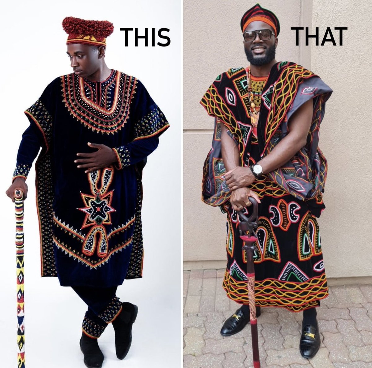 GraffiPikin's tweet image. THIS or THAT?

Comment down below ⬇️ 
#Grassfields #Graffi #Toghu #Cameroon