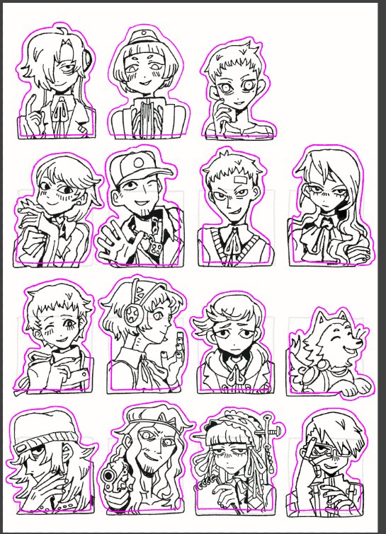 adding takaya and not ryoji to the blind bag charm roster because of personal bias