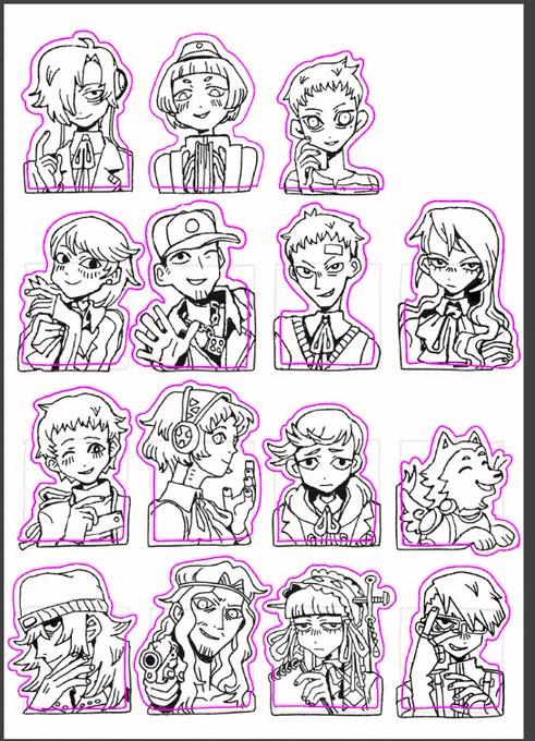 adding takaya and not ryoji to the blind bag charm roster because of personal bias 