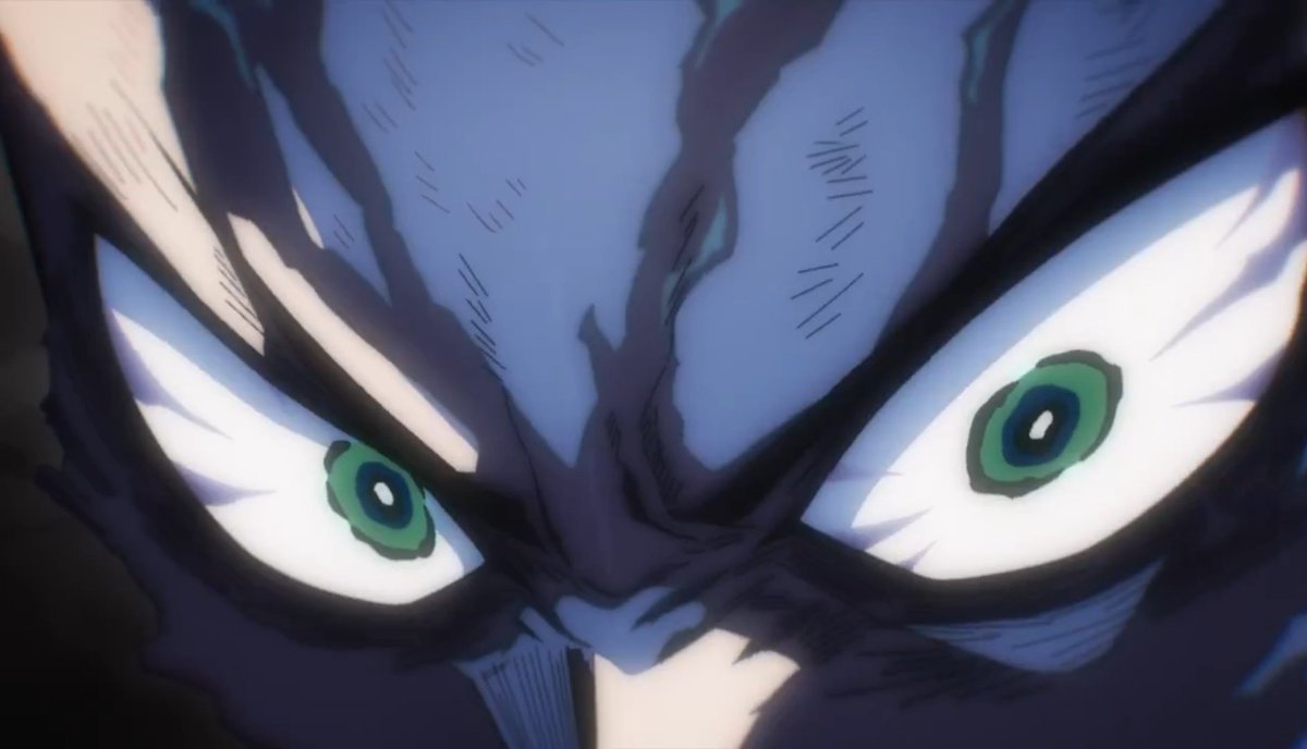 La mirada más tranquila de deku cuando quiere salvar a tú niño interior.