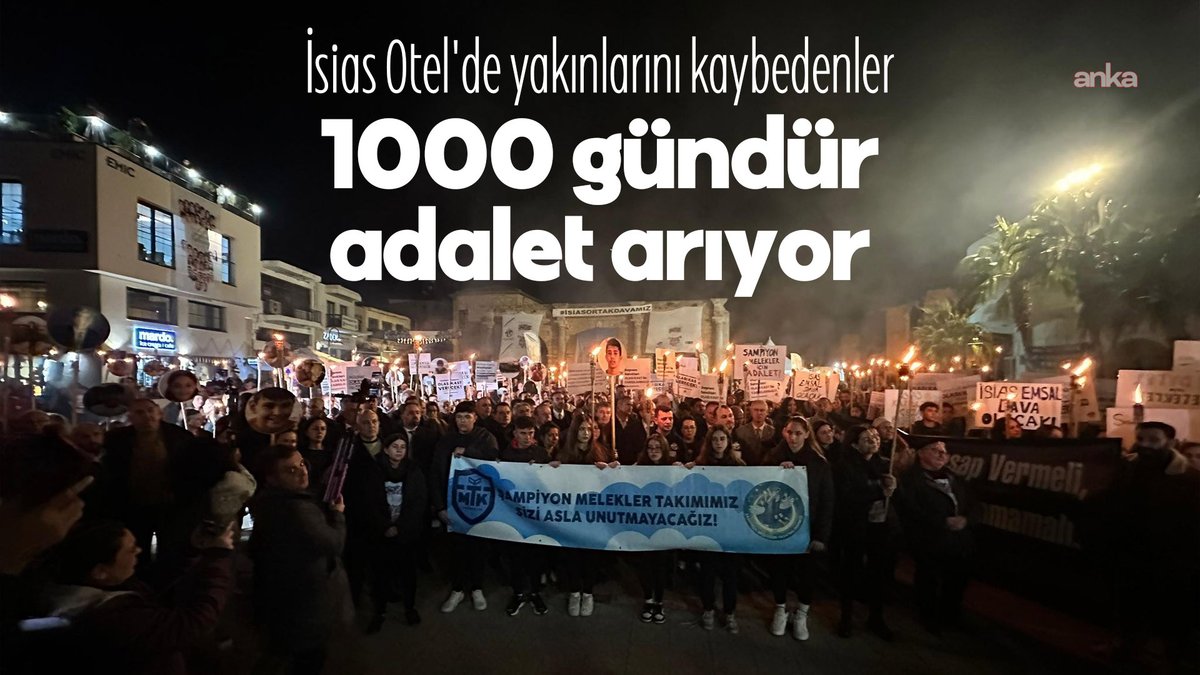 Bin gün geçmesine rağmen ceza ve kamu davaları birleştirilmediği için halen İsias davasında gerçeğin ortaya çıkmasına imkan verilmedi. 
Kimin ne yaptığının anlaşılabilmesi için bu davaları birleştirin artık!
#rehberleriçinadalet
#isiasortakdavamız
#başkacanımızyok
#isiasolasıkast